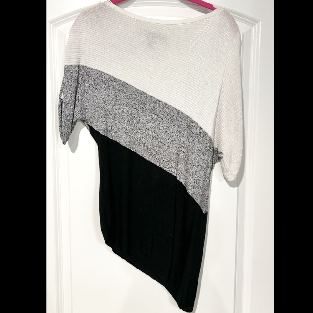 WHBM Colorblock Marled Pollover - Picture 5 of 9